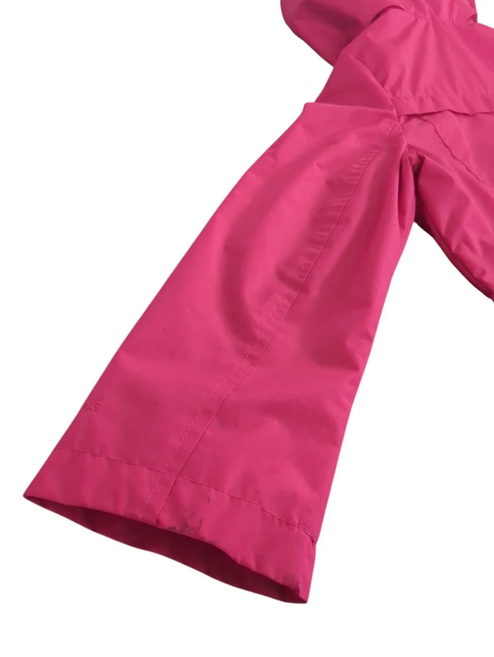 London Fog Girls Vibrant Pink Hooded Button Front Rain Jacket Size S/7/8